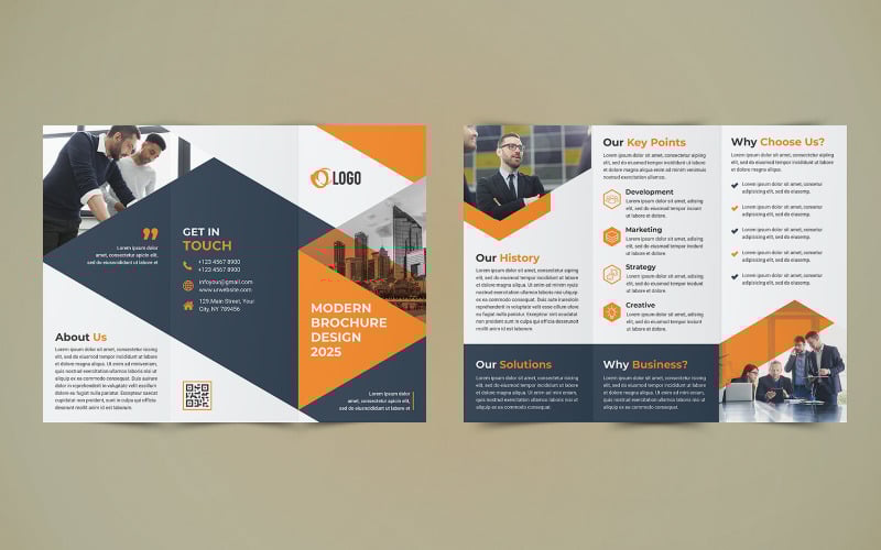 Download Фирменный стиль "Business Trifold Brochure Design - Corporate Identity Template" / Business Trifold Brochure Design - Corporate Identity Template - Фирменный стиль на тему графика corporate,business,agency,company,brochure,brochure design,a4 brochure,tri,trifold,trifold brochure,print,marketing,template,us letter,design,3fold,print brochure,advertisement,advertising,co