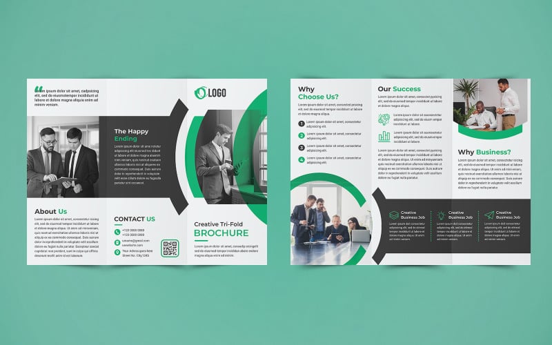 Download Фирменный стиль "Business Trifold Brochure Design - Corporate Identity Template" / Business Trifold Brochure Design - Corporate Identity Template - Фирменный стиль на тему графика corporate,business,agency,company,brochure,brochure design,a4 brochure,tri,trifold,trifold brochure,print,marketing,template,us letter,design,3fold,print brochure,advertisement,advertising,co
