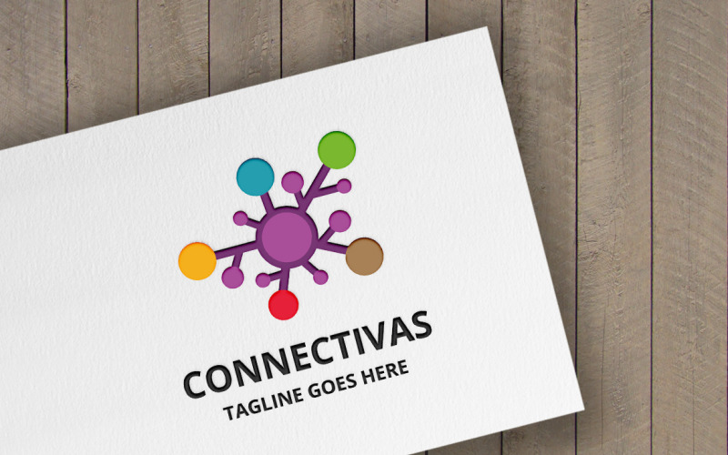 Download Шаблон логотипа "Connectivas Logo Template" / Connectivas Logo Template - Шаблон логотипа на тему графика global,connection,internet,network,link,technology,web,connect,modern,wireless,social,media,earth,cloud,tech,software,globe,circle,sphere,networking