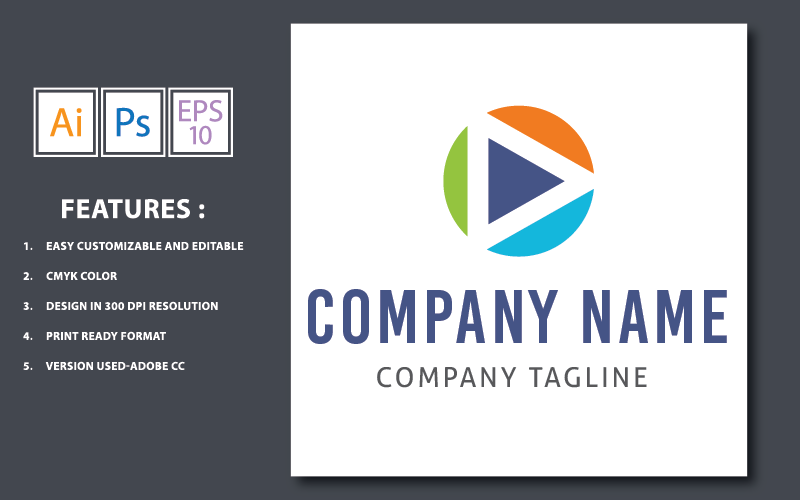 Download Шаблон логотипа "Music Logo Template" / Music Logo Template - Шаблон логотипа на тему графика illustration,melody,creative,abstract,musical,business,graphic,audio,vector,company,logo,design,music,logotype,icon,sound,symbol,note,background,shape