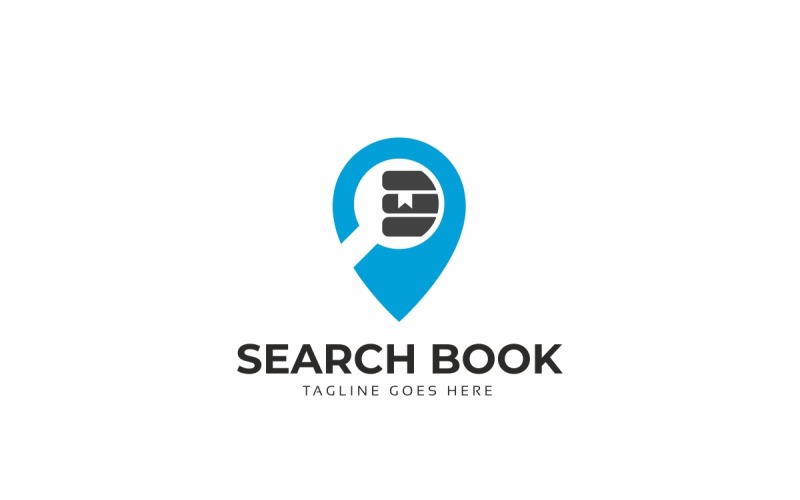 Download Шаблон логотипа "Search Book Logo Template" / Search Book Logo Template - Шаблон логотипа на тему графика book,book logo,book shop,book store,brand,branding,college textbooks,creative,creative design,creative logo,ebook,education,internet encyclopedias,knowledge,learning,learning center,library,m