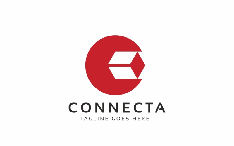 Download Шаблон логотипа "Connecta C Letter Logo Template" / Connecta C Letter Logo Template - Шаблон логотипа на тему графика abstract,advisor,agency,company,connect,construction,consulting,creative,design,hexa,host,insurance,it,lawyer,letter,media,modify,net,play,red