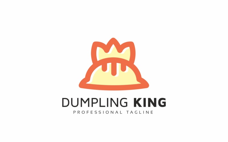 Download Шаблон логотипа "Dumpling King Logo Template" / Dumpling King Logo Template - Шаблон логотипа на тему графика animal,animals,cartoon,character,characters,child,children,clip art,cool,cute,delicious,design,dessert,dumplings,fairy,family fun,food,fun,illustration,kid