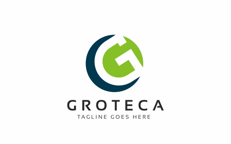 Download Шаблон логотипа "Groteca G Letter Logo Template" / Groteca G Letter Logo Template - Шаблон логотипа на тему графика agency,alphabet,arrow,business,character,characters,clean,company,consulting,corporate,flat,grow,growing,growth,letter,logo,market,marketing,mockup,modern