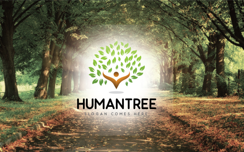 Humantree logó sablon