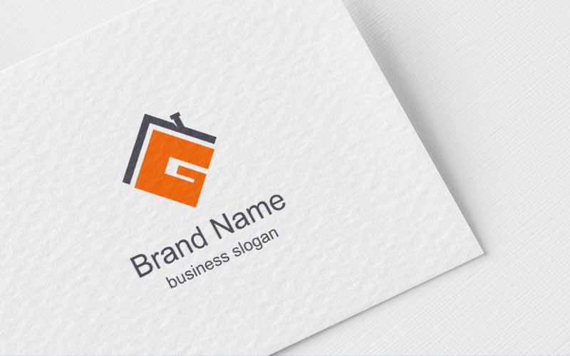 Letra G - Modelo de Design de Logotipo