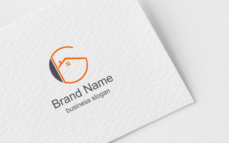 Litera G Szablon Logo Realesate Design