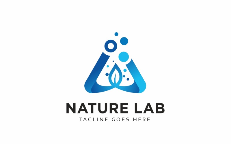 Nature Lab Logo Vorlage
