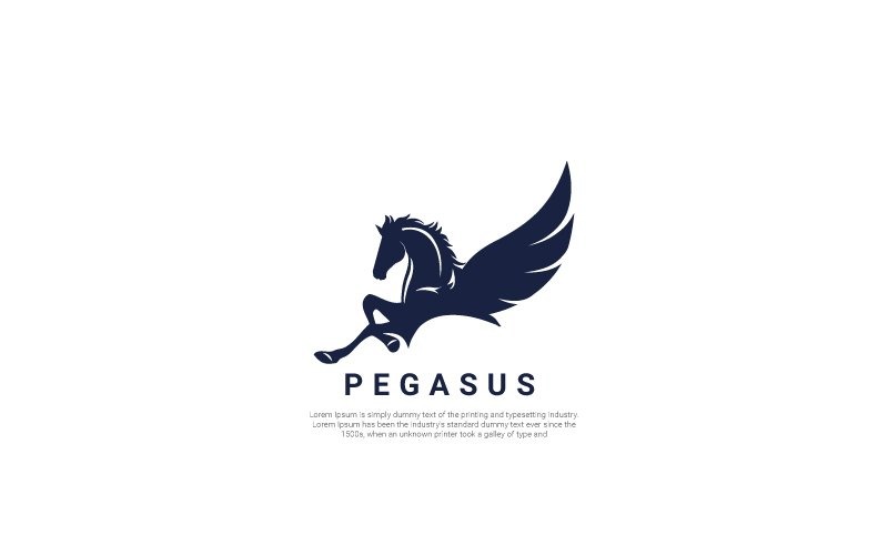 Download Шаблон логотипа "Pegasus Logo Template" / Pegasus Logo Template - Шаблон логотипа на тему графика animals,flying horse logo,horse logo,horse pegasus logo,horse pegasus shillhouette,horse shillhouette,horse vector,logo pegaus,pegasus logo,pegasus logo template,shillhouette vector animal