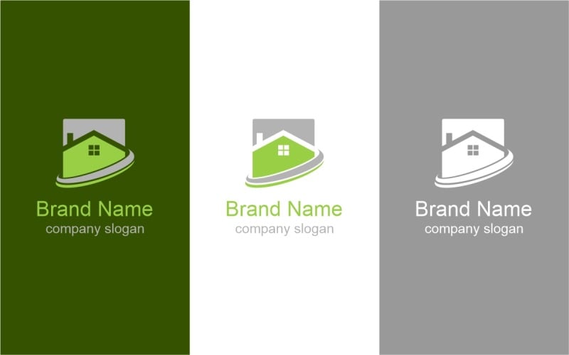 Download Шаблон логотипа "Real Estate Business Logo Template" / Real Estate Business Logo Template - Шаблон логотипа на тему графика build,building,city,construction,corporate,green,home,house,luxury,luxury house,modern,mortgage,professional,property,real estate,realty,roof,simple