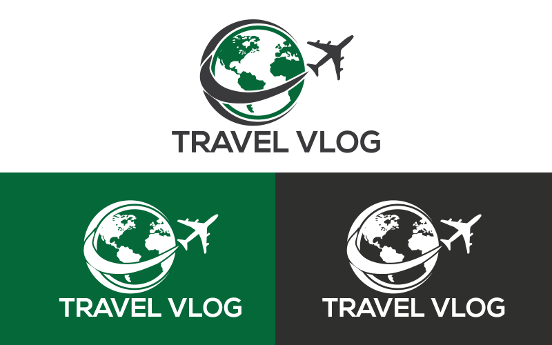 Seyahat Logo Şablonu