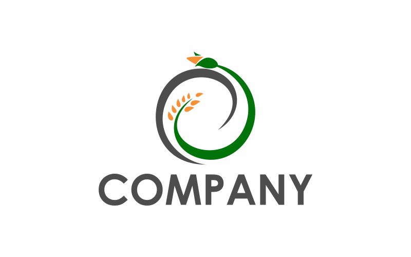 Download Шаблон логотипа "Agriculture Logo Template" / Agriculture Logo Template - Шаблон логотипа на тему графика agriculture,farm,landscape,agricultural,plant,crop,equipment,industry,growth,tractor,green,food,cultivated,grow,machine,organic,scene,sun,agronomy