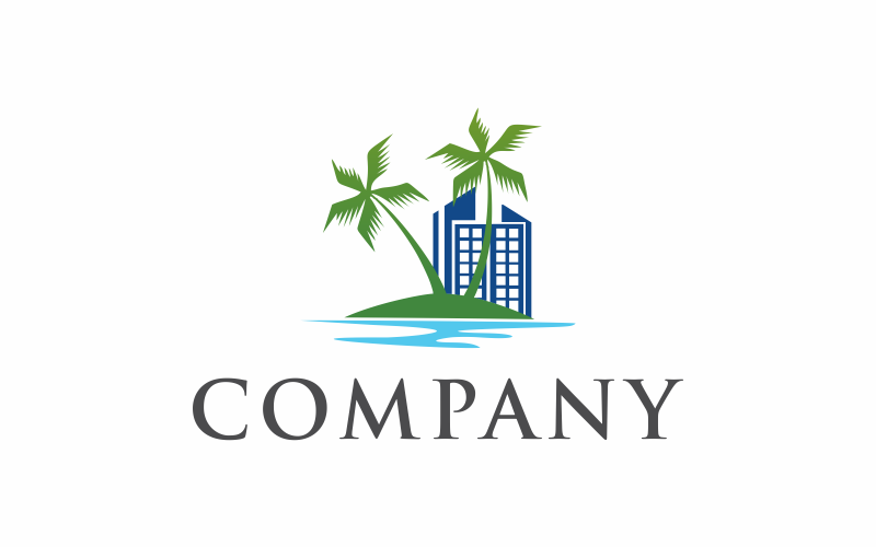Modèle de logo de voyage