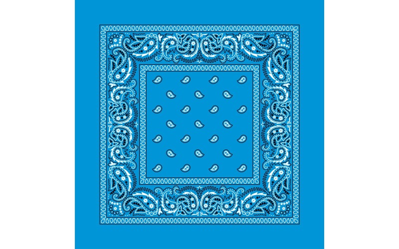 Bandana 2 Färgglada - Illustration