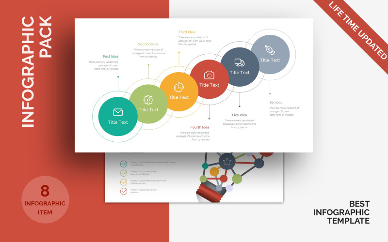 Шаблон Infographic Pack PowerPoint