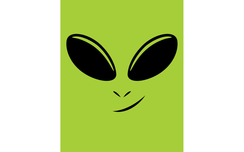 Alien Face - ilustracja