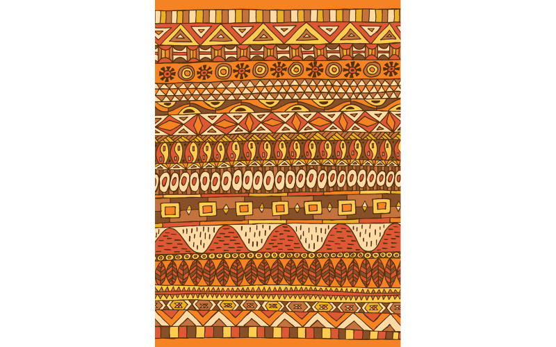 Patrón africano 2 - Ilustración