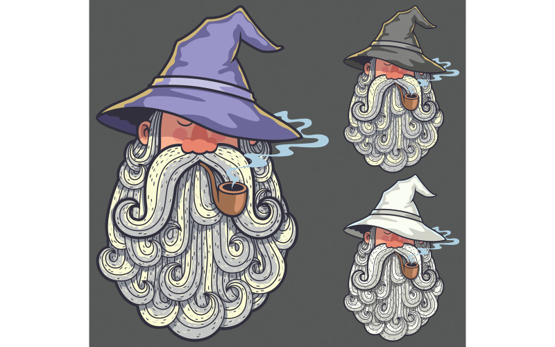 Wizard Portrait 2 - Illustration