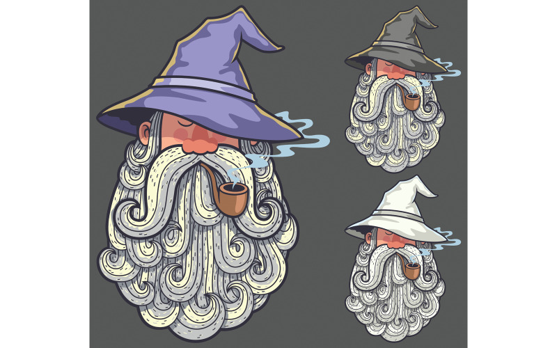 Wizard Portrait 2 - Illustrazione