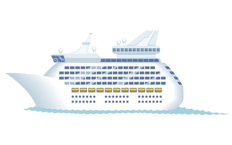 Download Иллюстрация "Cruise Ship - Illustration" / Cruise Ship - Illustration - Иллюстрация на тему графика cruise ship,cruise,ship,passenger ship,yacht,sailing,shipping,isolated,nautical vessel,transportation,vacation,travel,ferry,tourism,trip,journey,voyage,design element,vector