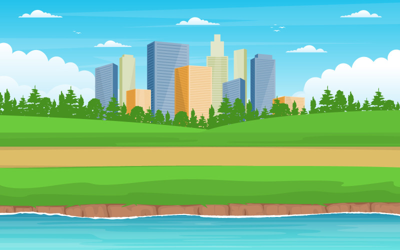 River City Park - illusztráció