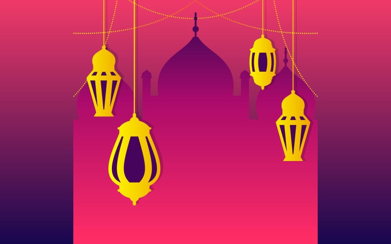 Download Background "Hanging Lantern Ornament Background" / Hanging Lantern Ornament Background - Background на тему графика arabic,islamic,lantern,ramadan,kareem,eid,mubarak,background,vector,illustration,muslim,greeting,mosque,light,islam,pattern,arabian,design,art,card