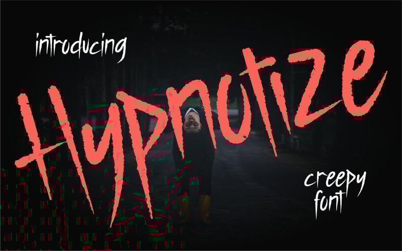 Hypnotize | Creepy Font