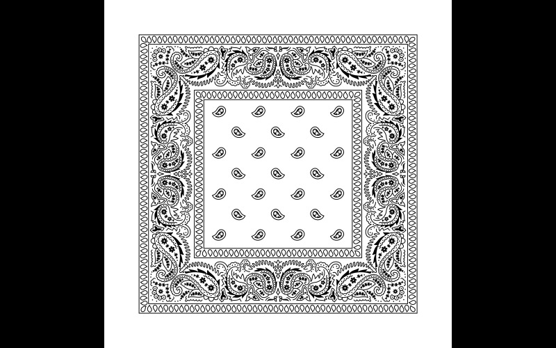 Bandana 2 White - Illustrazione