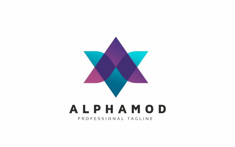 Download Шаблон логотипа "Alpha A Letter Logo Template" / Alpha A Letter Logo Template - Шаблон логотипа на тему графика app,brand,branding,business,colorful,company,corporation,design,digital,icon,identity,letter,logo,media,modern,professional,simple,solid,studio,tech