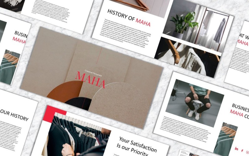Maha PowerPoint template