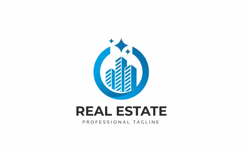Download Шаблон логотипа "Real Estate Logo Template" / Real Estate Logo Template - Шаблон логотипа на тему графика animals,brand logo,branding,company,company logo,creative,creative logo,free logo,geek,geek logo,learning,logo,logo free,logotype,media,nerd,nerd business,newspaper,planet,real estate