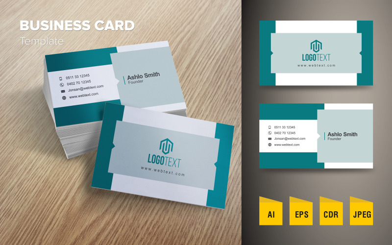 Download Фирменный стиль "Creative Business Card Design - Corporate Identity Template" / Creative Business Card Design - Corporate Identity Template - Фирменный стиль на тему графика corporate,business card,clean,creative,design,elegant,professional,stylish,unique,modern,print,printing,layout,template,visiting card,card,business,id,flat,stationery