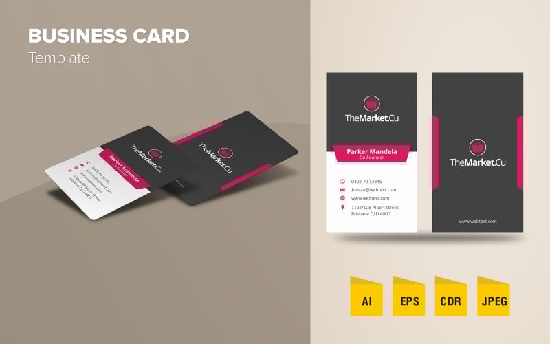Download Фирменный стиль "Modern Business Card - Corporate Identity Template" / Modern Business Card - Corporate Identity Template - Фирменный стиль на тему графика corporate,business card,clean,creative,design,elegant,professional,stylish,unique,modern,print,printing,layout,template,visiting card,card,business,id,flat,stationery