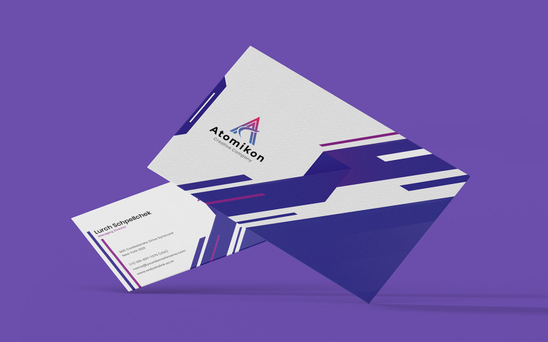 Download Фирменный стиль "Creative Business Card - Corporate Identity Template" / Creative Business Card - Corporate Identity Template - Фирменный стиль на тему графика minimal,poster,flyer,businesscard,template,corporate,company,branding,print,vcard,unique,business,card,designer