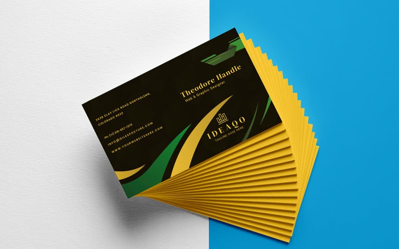 Download Фирменный стиль "Dark Business Card - Corporate Identity Template" / Dark Business Card - Corporate Identity Template - Фирменный стиль на тему графика minimal,poster,flyer,businesscard,template,corporate,company,branding,print,vcard,unique,business,card,designer