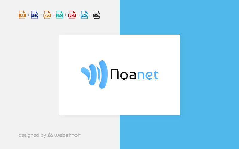 Noanet Logo sjabloon