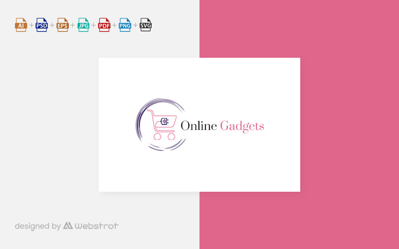 Szablon Logo gadżetów online