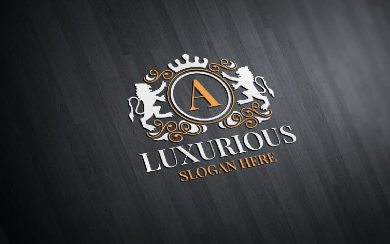 Luxe Royal 16 Logo sjabloon