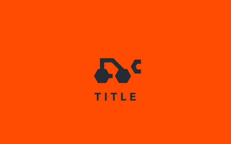 Download Шаблон логотипа "Construction Logo Template" / Construction Logo Template - Шаблон логотипа на тему графика building,home,house,construction,renovation,repair,contract,architect,real estate,realtor,logo,symbol,modern,minimalistic,minimal,geometrical,excavator