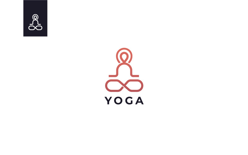Download Шаблон логотипа "Modern Yoga Logo Template" / Modern Yoga Logo Template - Шаблон логотипа на тему графика yoga,logo,vector,modern,spa,beauty,health,nature,meditation,leaf,relax,lotus,boutique,cosmetics,unique,harmony,unusual,lifestyle,royal