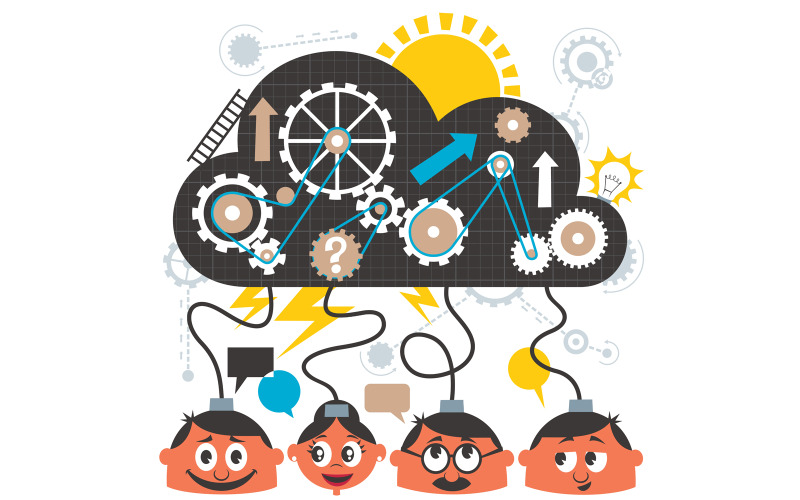 Brainstorming - Illustrazione