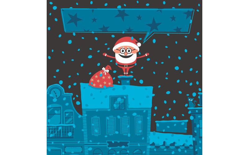 Cartão de Natal 6 - Ilustração