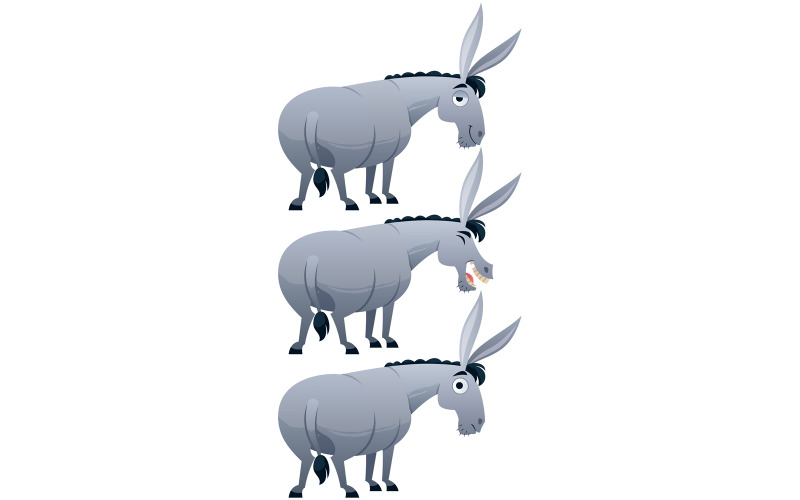 Burro - Ilustración