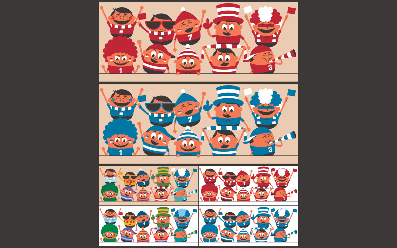 Fans - Ilustración