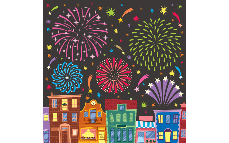 Fireworks - Illustration