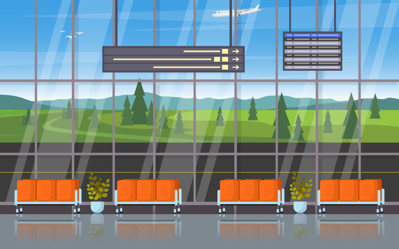 Gate Arrival Gate - Illustration