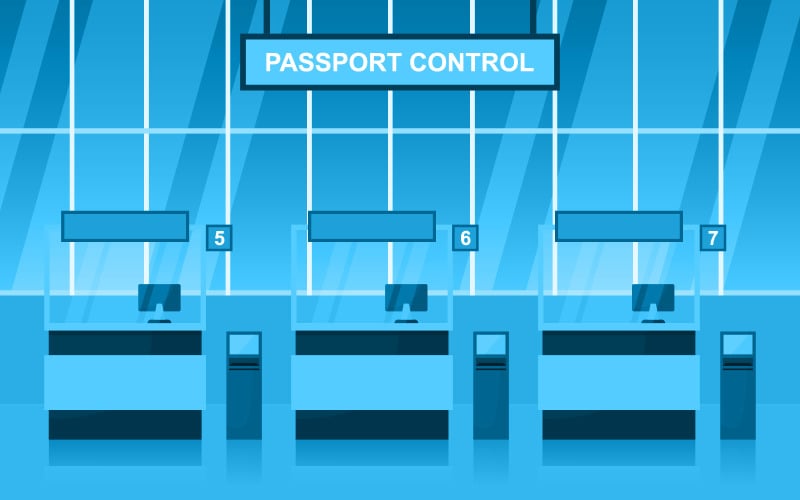 Download Иллюстрация "Interior Hall Gate - Illustration" / Interior Hall Gate - Illustration - Иллюстрация на тему графика airport,airplane,terminal,gate,arrival,departure,hall,interior,flat,illustration,vector,window,inside,waiting,background,vacation,digital,empty,plane,room