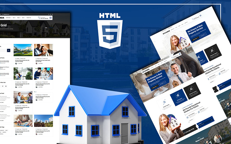 аренда недвижимости шаблон сайта