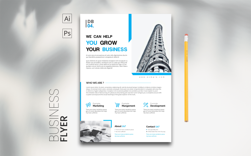 Download Фирменный стиль "Minimal Business Flyer - Corporate Identity Template" / Minimal Business Flyer - Corporate Identity Template - Фирменный стиль на тему графика template,flyer,business,modern,poster,corporate,design,a4,creative,simple,company,print,style,concept,element,sales,icon,idea,elegant,stylish