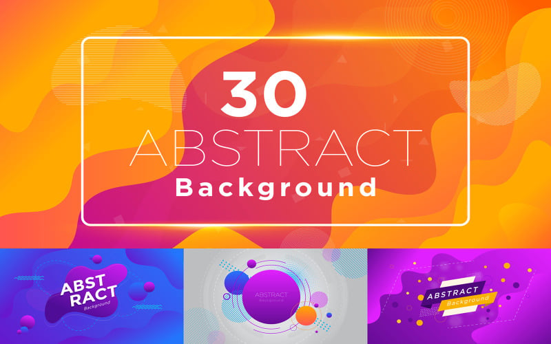 30 Modern Abstract Banner Background